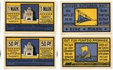 Hamburg, 50 Pfg. 1 Mk. Hamburg, -