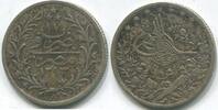 Ägypten 1 Qirsh ~ Abdul Hamid II. ~ -