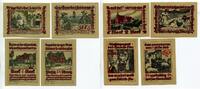Schleswig-Holstein 25 Pfg. 50 Pfg. 1 Mk. 2 Mk. Pries-Friedrichsort, -