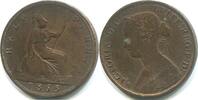 Großbritannien 1/2 Penny ~ Victoria ~ -