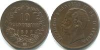 Italien 10 Centimes ~ Vittorio Emanuele II. ~ -