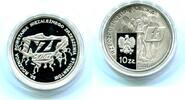 Polen, 10 Zlotych 30.Jahrestag der unabhängigen Studentenveeinigung NZS, -