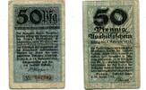 Mecklenburg/Schwerin, 50 Pfg. Rostock, -