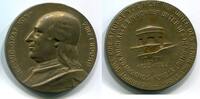 Deutsches Reich Messing Medaille ~ Graf von Zinzendorf ~ -