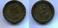 Großbritannien, 2 Pence(Cartwheel) Georg III.1760-1820, -