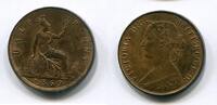 Großbritannien 1/2 Penny ~ sehr selten in der Erhaltung ~ -