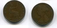 Großbritannien 1/2 Penny ~ Victoria ~ -
