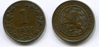 Niederlande 1 Cent ~ Wilhelm III. ~ -