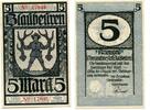 Württemberg 5 Mk. Blaubeuren, -