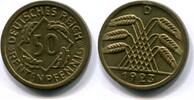 Weimarer Republik, 50 Rentenpfennig -