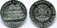 Deutschland Ag Medaille ~ Hamburg - Rickmer Rickmers 1896 ~ -