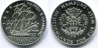 Deutschland Ag Medaille ~ Wappen von Hamburg 1669 ~ -