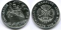 Deutschland Ag Medaille ~ Hamburg - Imperator 1913 ~ -