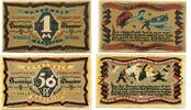 Niedersachsen 50 Pfg. 1 Mk. Hannover, -