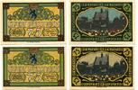 Thüringen 2x75 Pfg. Pößneck, -