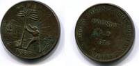 One Cent Token 1833 Liberia, American Colonization Soziety, ss