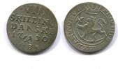 Norwegen, 8 Skilling Friedrich IV. 1699-1730, -