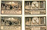 Thüringen 2x50 Pfg. Schmiedefeld, -