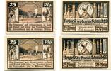 Thüringen 2x25 Pfg. Schmiedefeld, -