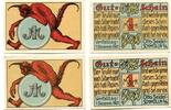 Thüringen 2x1 Mk. Schmölln, -
