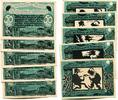 Sachsen 5x50 Pfg. Lichtenstein-Callnberg, -