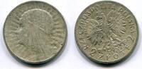 Polen 2 Zloty ~ Frauenkopf ~ -