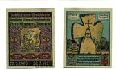 Thüringen 50 Pfg. Oberheldrungen, -