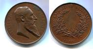 Belgien, Br.Medaille Leopold II.1865-1909, -