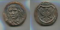 Slowenien, Br.Medaille France Preseren 1800-1849, -