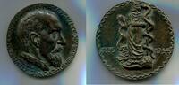 Frankreich, Bronzeguss-Medaille Fernand Arloing 1876-1944-auf seinen Tod, -