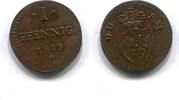 Hessen Darmstadt 1 Pfennig Ludwig I.106-130, -