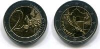 Kratien, 2 Euro Rand unvollständig, -