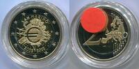 San Marino 2 Euro ~ 10 Jahre Euro Bargeld ~ -
