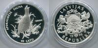 10 Latu 1996 Lettland ~ Apdraudeta Fauna ~ PP