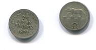 1/24 Taler 1822 Anhalt-Bernburg, Alexius-Friedrich-Christian 1796-1834, ss