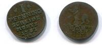 Anhalt-Bernburg, 1 Pfennig Viktor Friedrich 1721-1765, -