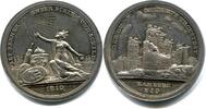 Silber Medaille 1810 Hamburg, 1000 Jahrfeir der Zerstörung Hamburgs durch die Slawischen Witzen, vz/st