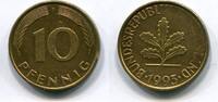 Deutschland 10 Pfennig ~ Fehlprägung - Prägeschwäche ~ -