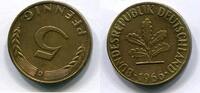 Deutschland 5 Pfennig ~ Fehlprägung - Stempeldrehung ~ -