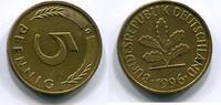 Deutschland 5 Pfennig ~ Fehlprägung - Stempeldrehung ~ -