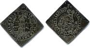 RDR-Salzburg, 1/2 Taler Klippe Wolf Dietrich von Reitenau 1587-1612, -