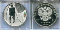 Russland 3 Rubel ~ Olympiade Sotschi - Rodeln ~ -