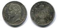 Fankreich, 5 Francs Napoleon III.1852-1870, -