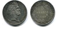 Fankreich, 5 Francs Luis Philippe 1830-1848, -
