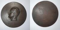 Deutschland, Bronze Guss Medaille Ludwig Roselius 1874-1943, -