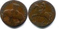Großbritannien, Half Penny Token Warwieckshire/Coventry, -