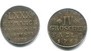 Anhalt Zerbst, 4 Groschen Friedrich August 1746-1793, -