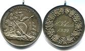 Silber Medaille 1924 Deutschland, Auszeichnung -beim feierlichen Königsschiessen erworben, vz