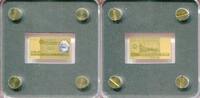 Deutschland Medaille / Barren ~ 1/500 Unze Gold - 100 Mark Banknote ~ -