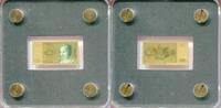 Deutschland Medaille / Barren ~ 1/500 Unze Gold - 5 Mark Banknote ~ -